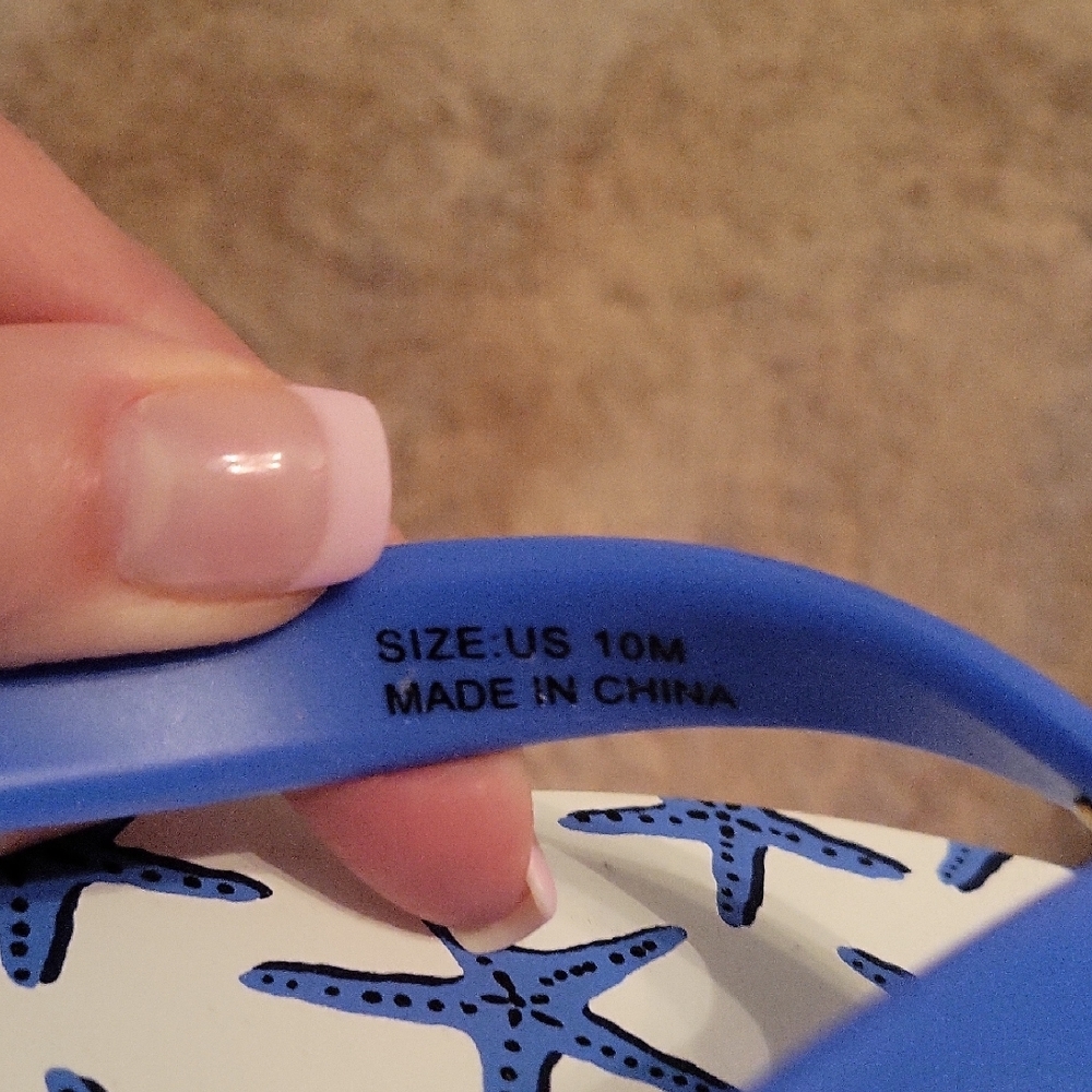 Kate Spade Starfish Flip Flops - Picture 9 of 10
